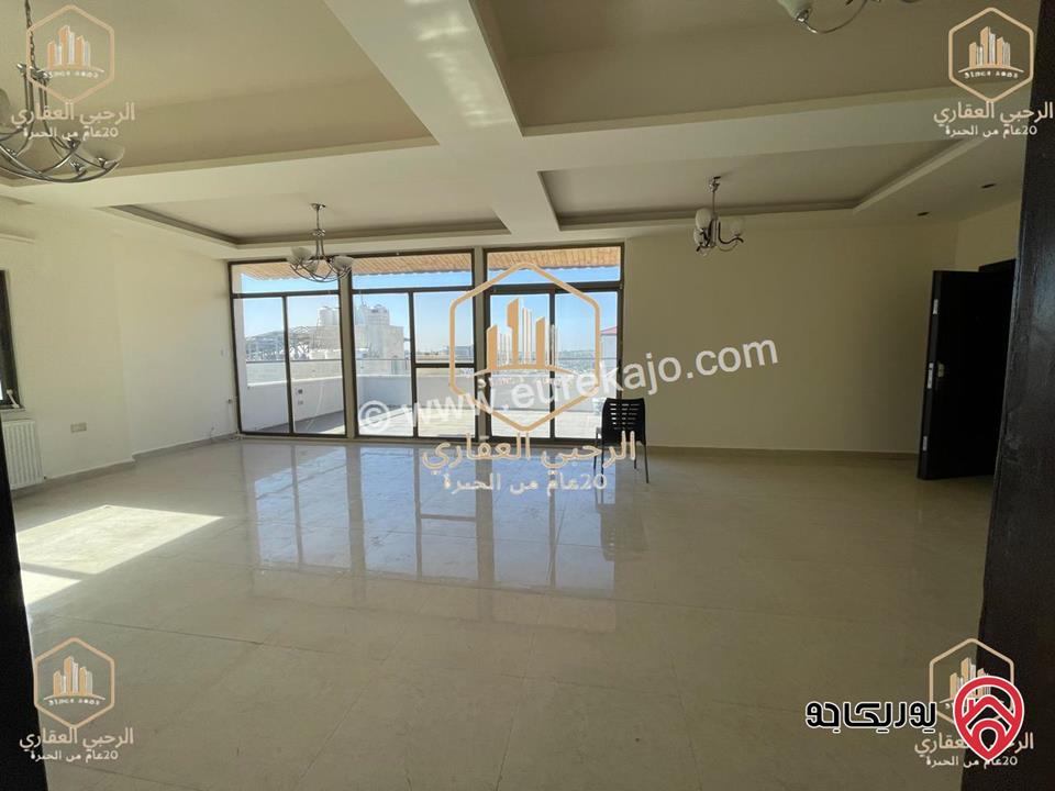 شقة رووف مساحة 140م سوبرديلوكس للايجار في عمان - خلدا