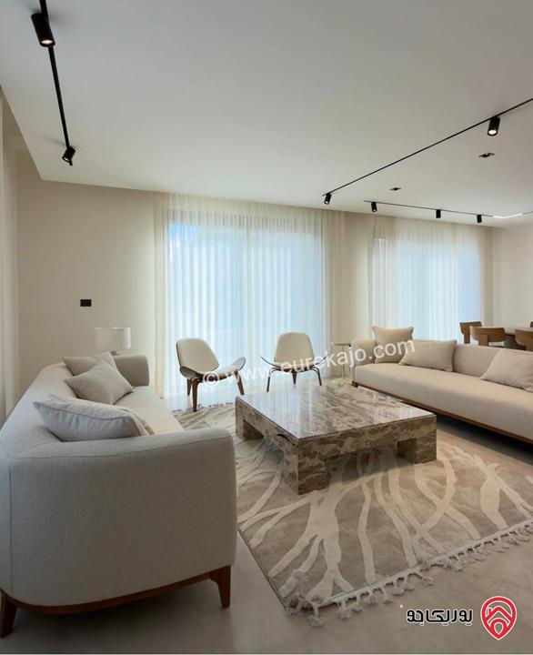 شقة ارضية مفروشة مساحة 240م للايجار في عمان - عبدون