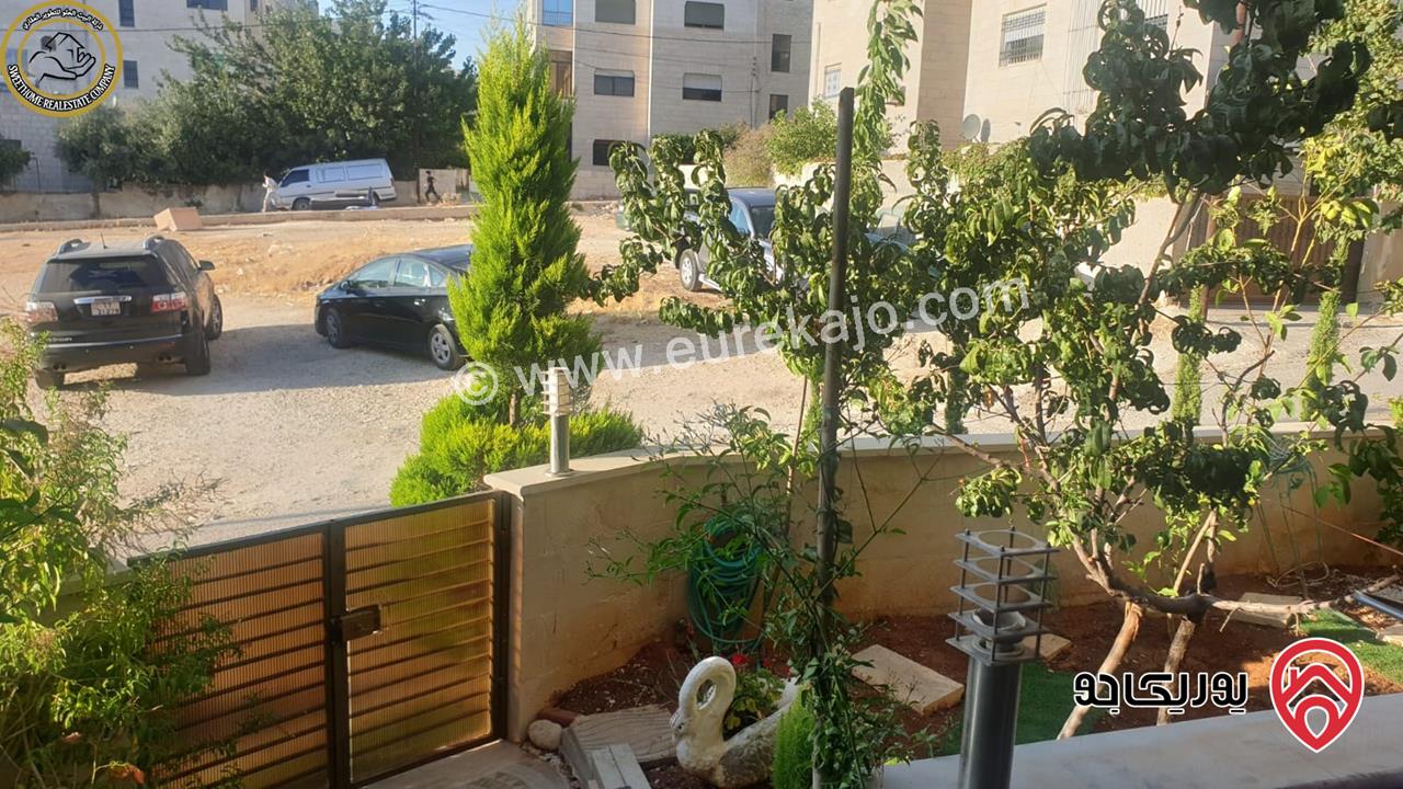 شقة أرضية مميزة للبيع في عمان - الجندويل خلف إدارة السير 186م مع ترس وحديقة 30م بسعر مغري