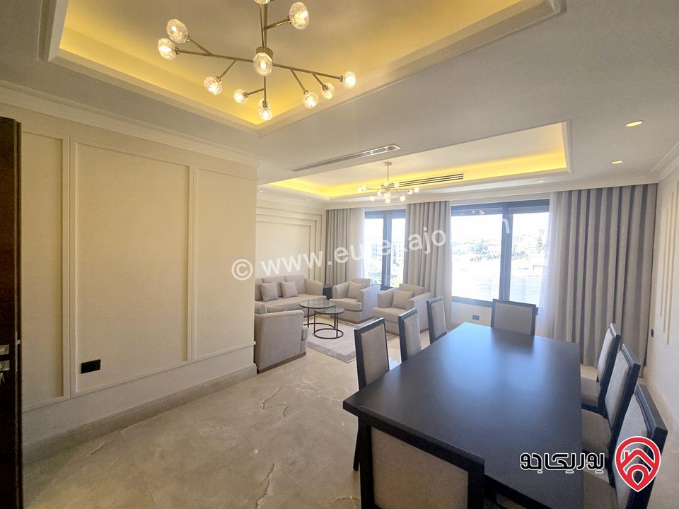 شقة مفروشة طابق ثالث دوبلكس مساحة 270م و للبيع في عمان - جبل عمان