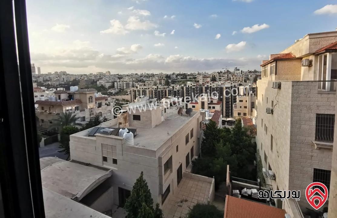 شقة فاخرة مساحة 115م مفروشة للايجار في عمان - عبدون