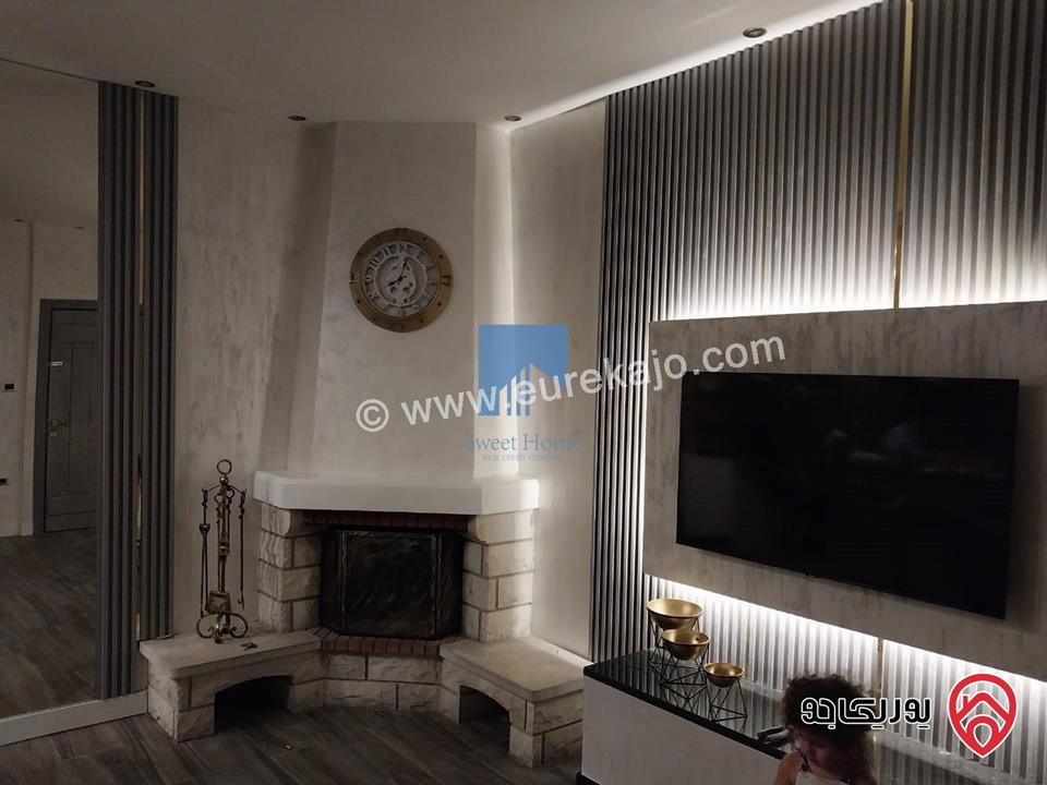 شقة مفروشة مميزة طابق ثالث 90م تشطيب سوبر ديلوكس للبيع في عمان - خلدا (تلاع قصر خلدا)