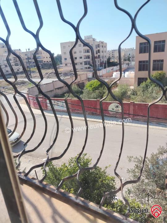 شقة طابق ثاني فني مساحة 60م للايجار في اربد بجانب كلية بنات اربد غرفتين نوم وصالة ومطبخ وحمام