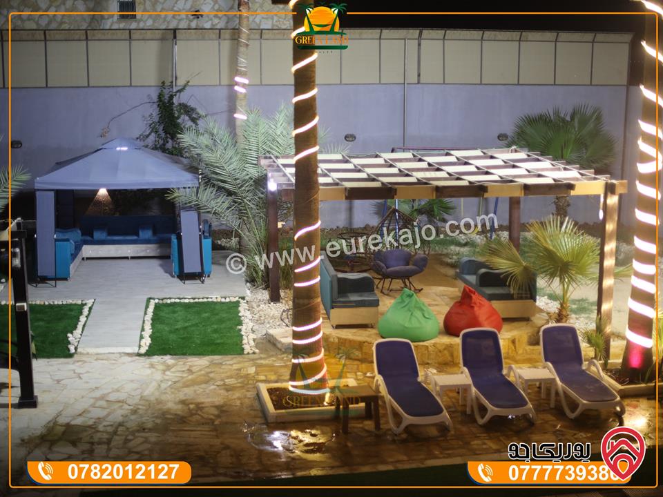 مزرعة - شاليه Green Land Chalet للايجار اليومي في البحر الميت