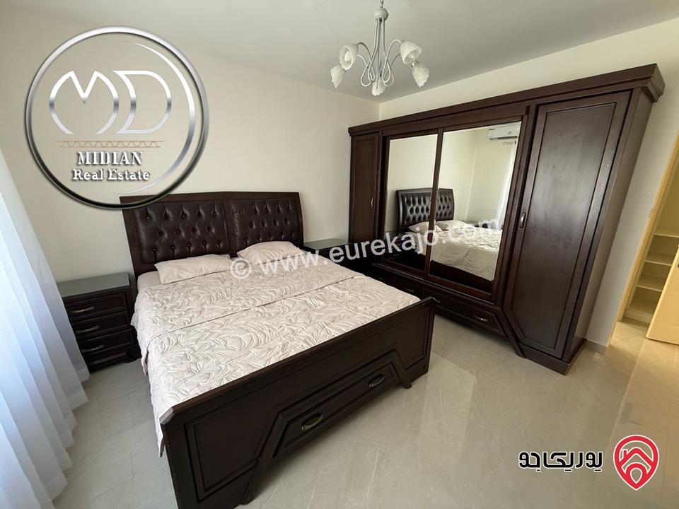 شقة مفروشة للايجار في عمان - ام السماق مساحة 150م طابق ثاني تشطيبات وفرش سوبر ديلوكس اطلالة جميلة بسعر مميز