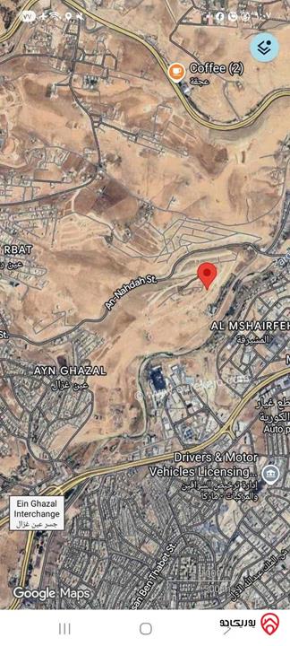 قطعة أرض مساحة 628م للبيع في عمان - طبربور