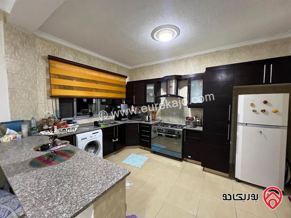 شقة شبه ارضية مساحة 140م مع حديقة خارجية 140م ومدخل خاص للبيع في عمان - ربوة عبدون قريبة من مكافحة المخدرات