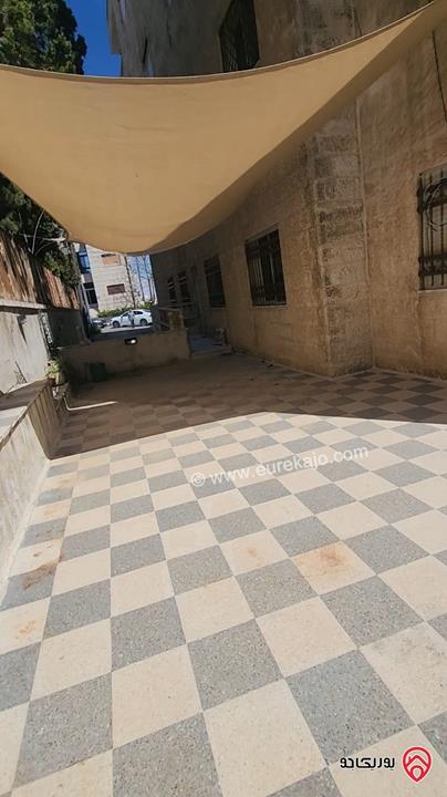 شقة ارضية مساحة 166م داخلي و 140م خارجي للبيع في عمان - الجاردنز 