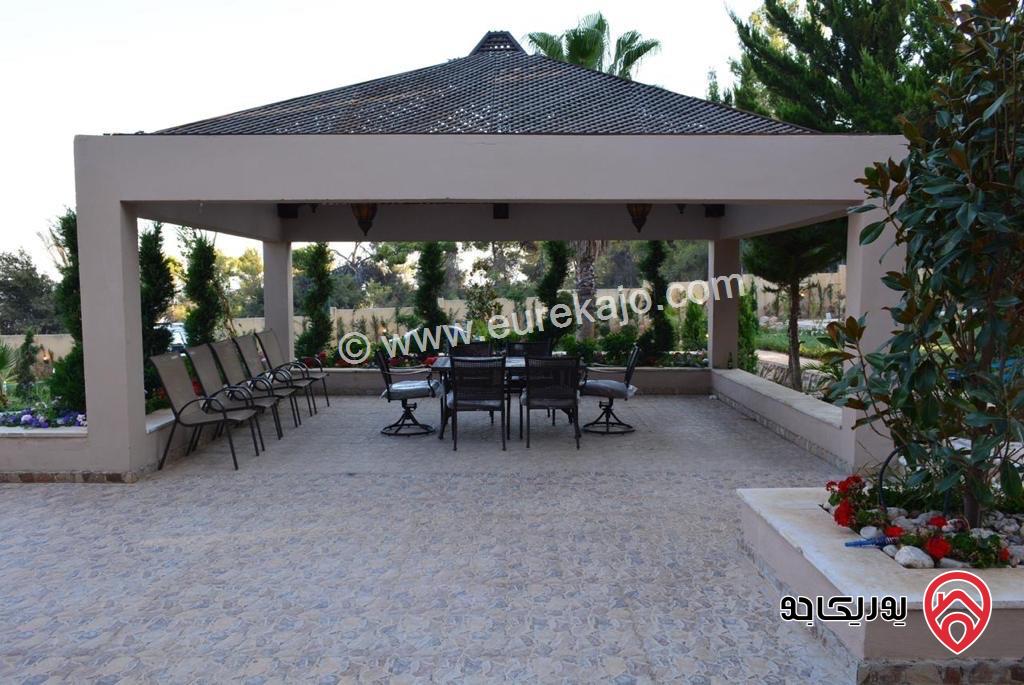 مزرعة جميلة مميزة مساحة 3 دونم و 549م مع بيت طابقين 200م للبيع في أراضي جرش - دبين 