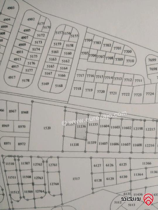 قطعة ارض مساحة 841م معارض تجاري للبيع في الزرقاء - البتراوي على شارع 26 