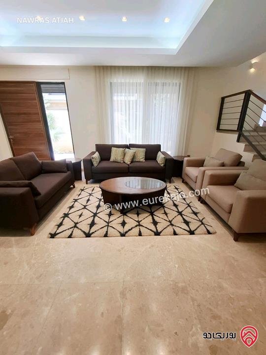 فيلا مفروشة فاخرة سوبر ديلوكس مساحة 750م للايجار في عمان - عبدون 