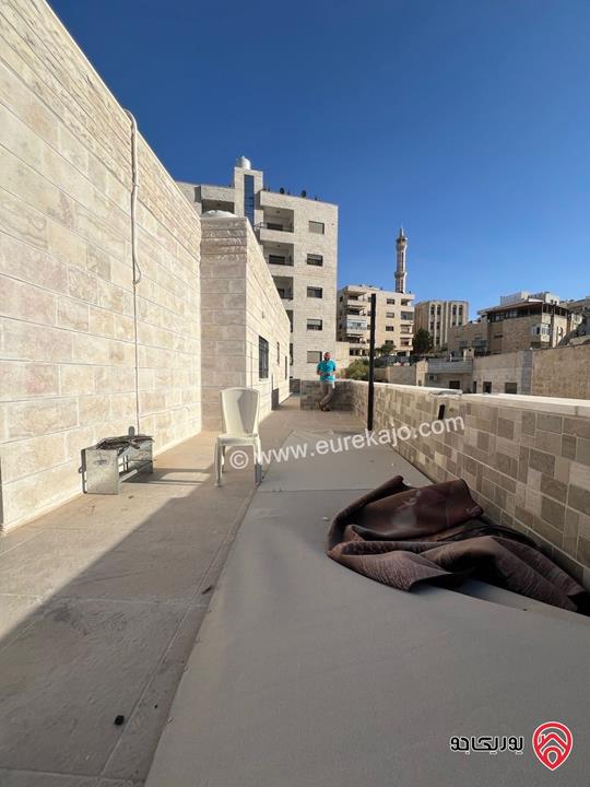 روف مساحة 100م للايجار مفروش أو فارغ في عمان - تلاع العلي 