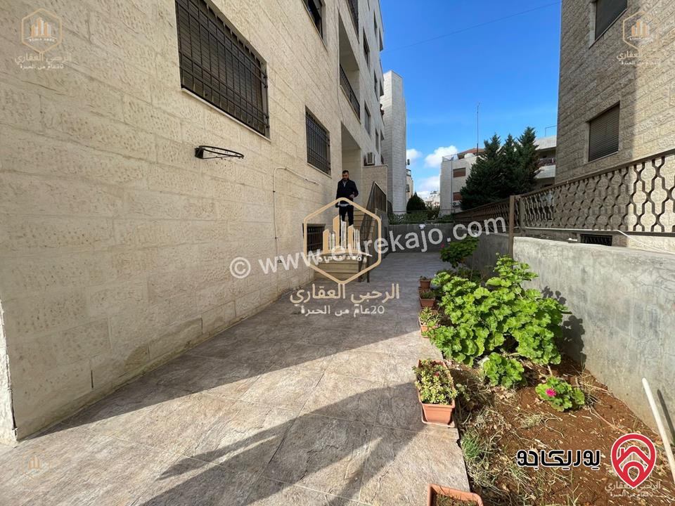 شقة ارضية مساحة 120م مع ترس خارجي 118م للايجار في عمان - السابع 