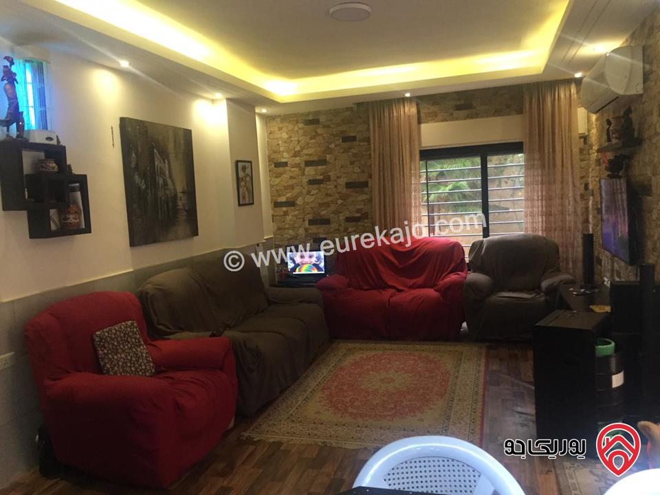  شقة شبه ارضية مساحة 170م داخلي و 110م خارجي للبيع في عمان - مرج الحمام