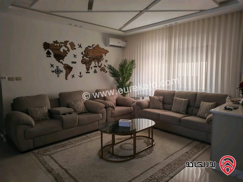 شقة ارضية مساحة 160م داخلي و 40م خارجي للبيع مفروشة في عمان - أبو السوس