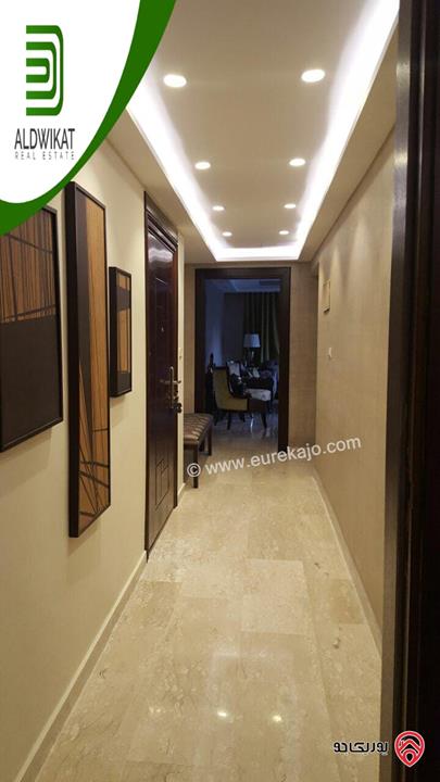شقة مفروشة طابق اول مساحة البناء 220 م للايجار في عمان - دابوق