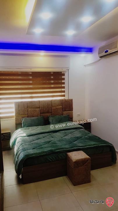 شقة مفروشة مساحة 100م طابق ثاني للايجار في عمان - الدوار السابع للعائلات والطلاب