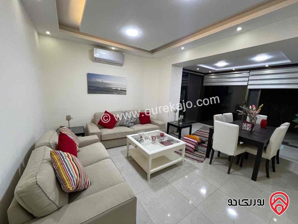 شقة شبه ارضية مساحة 140م مع حديقة خارجية 140م ومدخل خاص للبيع في عمان - ربوة عبدون قريبة من مكافحة المخدرات