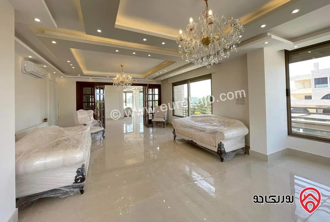 شقة فاخرة مساحة 464م طابق ثاني للبيع في عمان - ام السماق