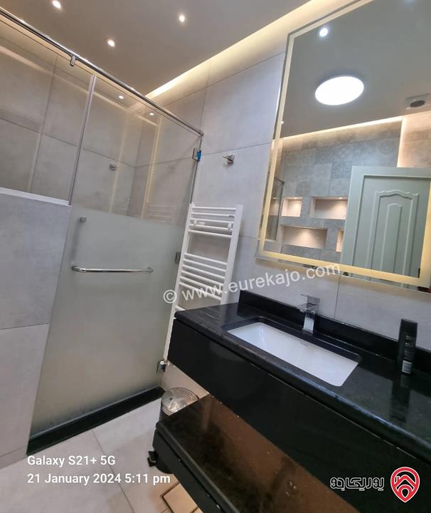 شقة أرضية مساحة 200م للايجار مفروشة في عمان - عبدون