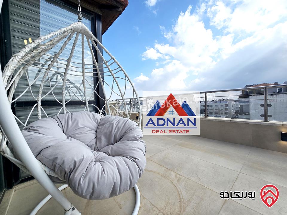 روف مساحة 110م للايجار المفروش السنوي في عمان - عبدون