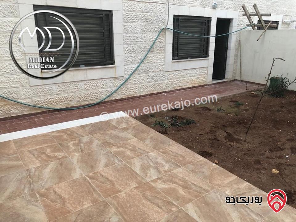 شقة ارضية فارغة للايجار في عمان - الرابية مساحة 125م مع ترس و حديقة 100م سوبر ديلوكس تصلح للعرسان بسعر مميز