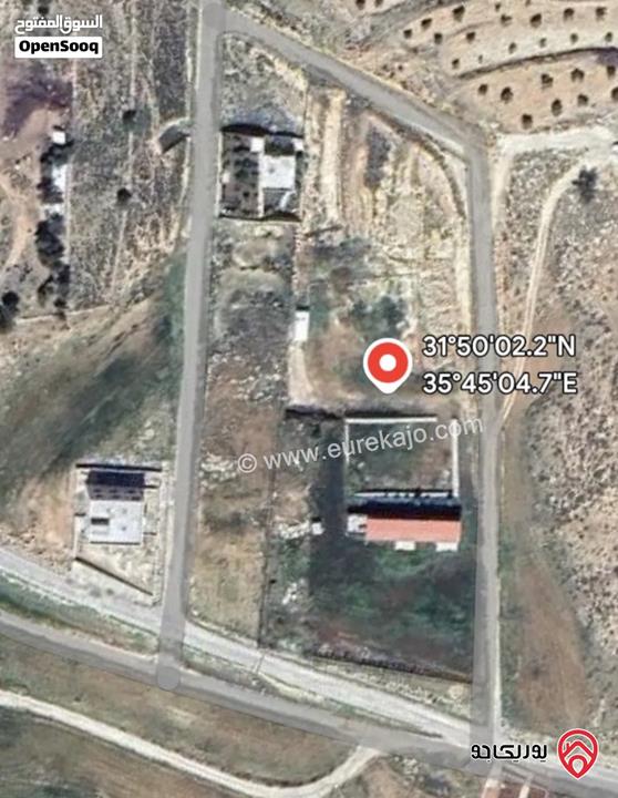 أرض مساحة 10 دونم و 500م للبيع في عمان - حسبان