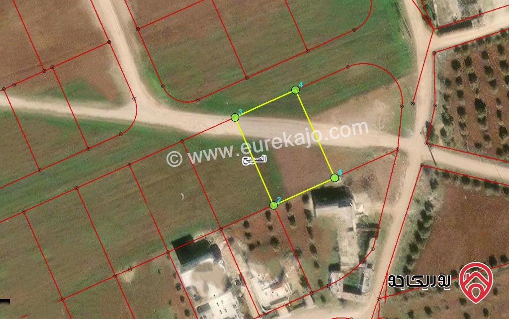 قطعة ارض مساحة 1290م للبيع في اربد - شرق ترخيص الصريح 