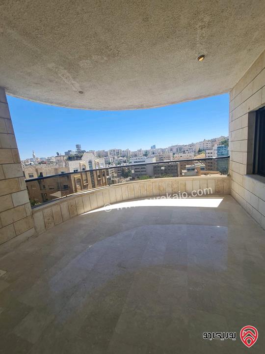 شقة طابقية طابق ثاني مساحة 350م للبيع في عمان - ضاحية الرشيد بلاكين واسعة مطلة