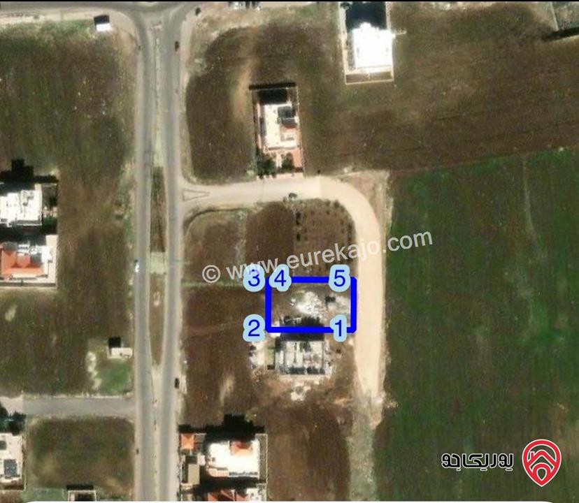 قطعة ارض بمساحة 1069 متر للبيع في اربد / ايدون 