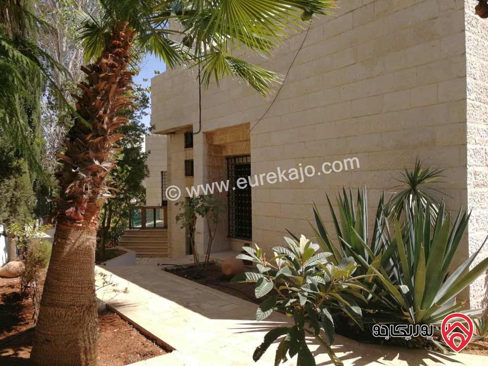 فيلا مساحة 360م على ارض 800م للإيجار في عمان - دير غبار 