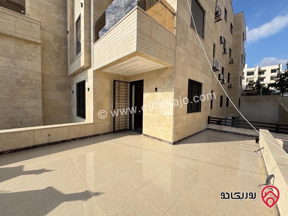 شقة ارضية سوبر ديلوكس مساحة 100م للايجار في عمان - عبدون