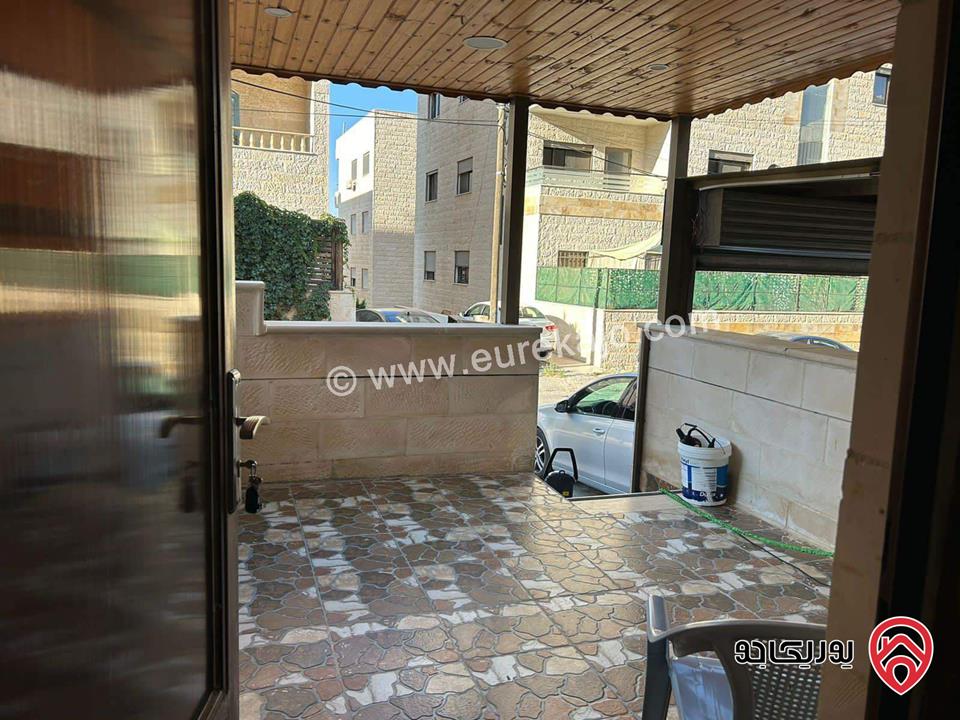 شقة طابق أرضي مساحة 135م داخلي و 40م خارجي للبيع غير مفروشة في عمان - منطقة ضاحية الاستقلال