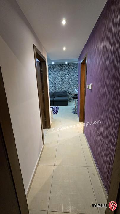 شقة مفروشة مساحة 100م طابق ثاني للايجار في عمان - دير غبار 