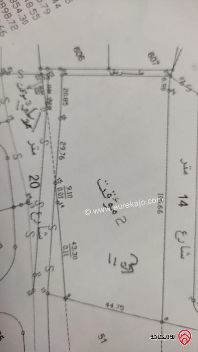 أرض مساحة 5230م للبيع في عمان - الظهير 