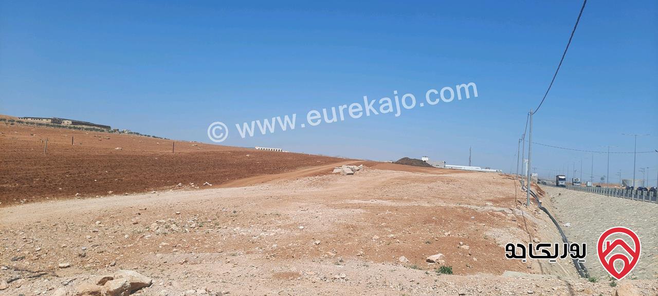 ارض مساحة 10 دونم و 750م للبيع في اربد - النعيمة قرب جسر النعيمة 