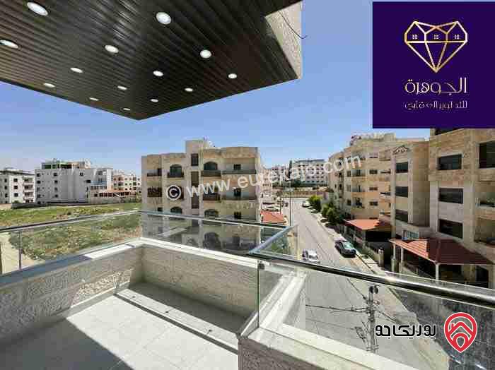 متوفر اخر شقتين ارضية 170م + اخير مع روف دوبلكس 230م لم يسكن للبيع في عمان - الجبيهة