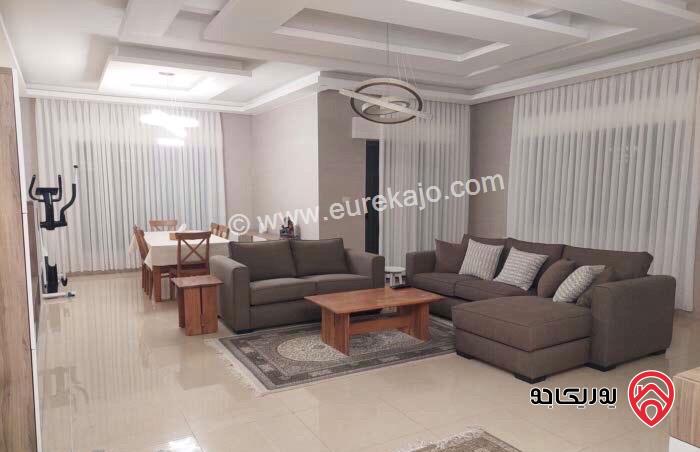 شقة مفروشة طابق أول مساحة 220م للايجار في عمان - مرج الحمام 