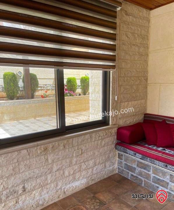 شقة مميزة مشمسة شبه ارضية مساحة 200م داخلي و 150م خارجي للايجار في عمان - خلدا 