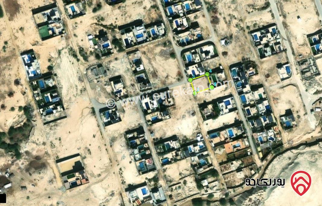 ارض مميزة مساحة 741م للبيع من اراضي الشونة الجنوبية غور الرامة حوض الجلد منطقة شاليهات 