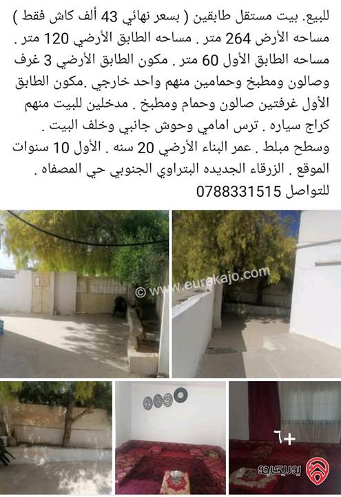 شقق بمساحات مختلفة للبيع في الزرقاء الجديدة