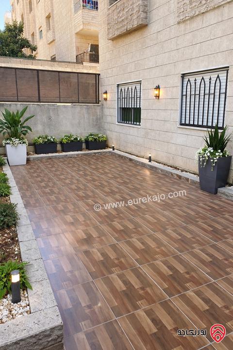 شقة أرضية مساحة 80م داخلي و 60م خارجي للبيع في عمان - صويلح