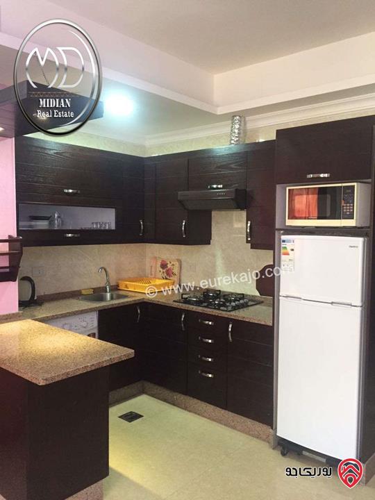 شقق و استديوهات مفروشة للايجار في عمان - ام السماق مساحة 60م تشطيبات و فرش سوبر ديلوكس باسعار مميزة