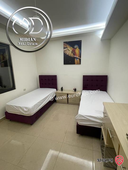 شقق مفروشة للايجار في عمان - ام السماق مساحات 100م & 140م تشطيبات وديكورات فندقية فرش فاخر بأسعار مميزة