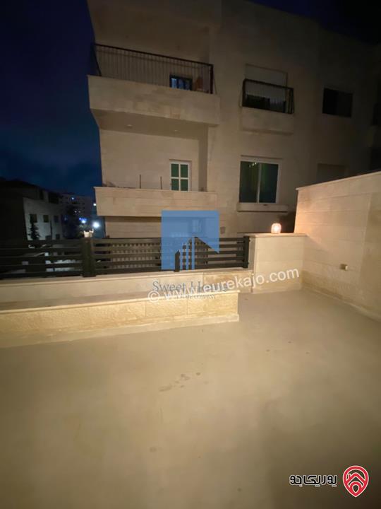 شقة أرضية 210م مع ترسات 170م للبيع في عمان - عرقوب خلدا - قرب خزان ماء (حاووز)