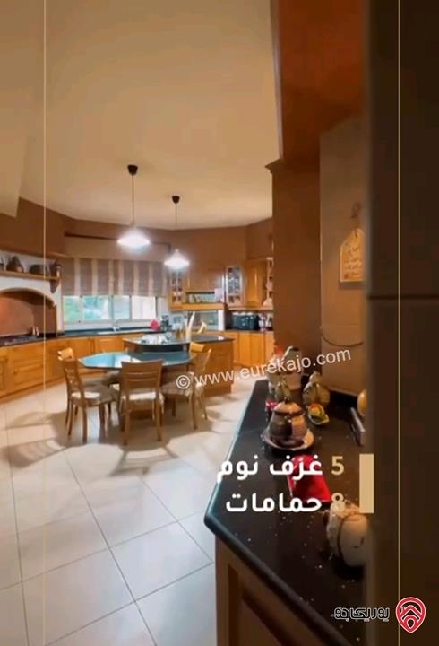 فيلا مساحة 1050م على أرض 1100م للبيع في عمان- منطقة الظهير فخمة جدا 