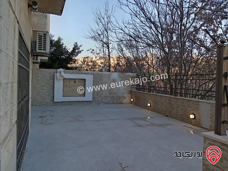 شقة تسوية مساحة 180م داخلي و 200م خارجي مفروشة للايجار في عمان - عبدون