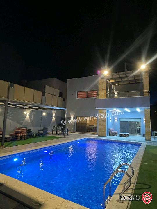 شاليه على ارض 275م للبيع في البحر الميت - جوفة الكفرين