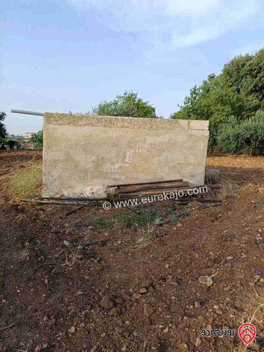 مزرعة مساحة 14 دونم للبيع في اربد - أراضي بني كنانة منطقة سمر