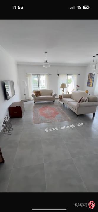 شقة ديلوكس مفروشة مساحة 95م للايجار في عمان - جبل عمان الدوار الرابع